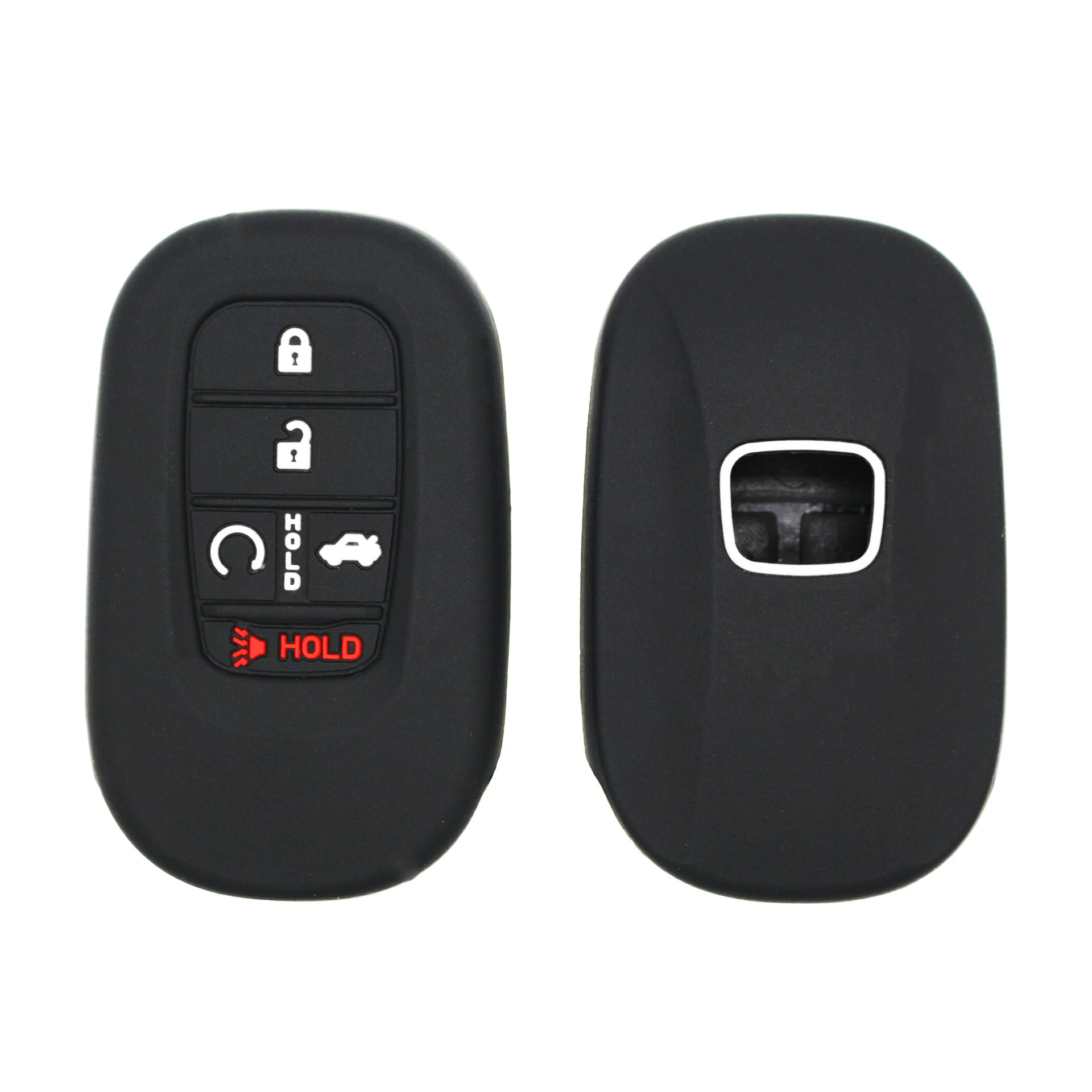 Силиконовый завод, подходящий для Honda одной кнопкой, защитный чехол для ключа Honda, мягкий резиновый чехол для ключа, поколение волос