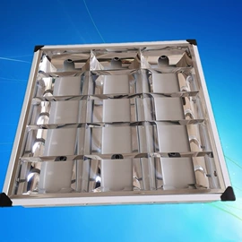 灯盘;支架;格栅灯