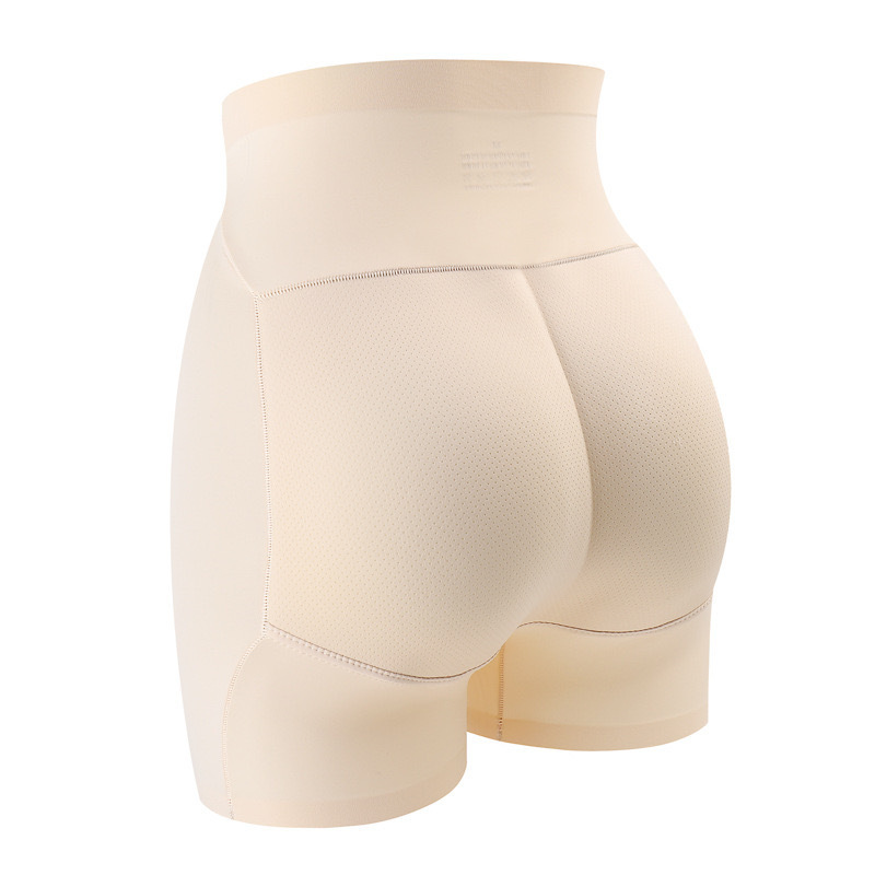 Transpirable cintura alta falsa almohadilla de trasero para elevar las caderas, pantalones interiores naturales, pantalones de entrepierna en forma de mujer sin marcas, artefacto de verano