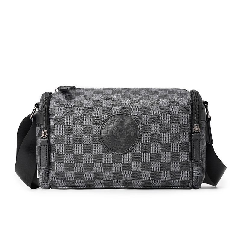 Bolso cuadrado pequeño de celebridades de Internet para hombres de moda, bolso de hombro para hombres de estilo nuevo de moda de todos los partidos, bolso de mensajero al aire libre de ocio, bolso de hombro para hombres