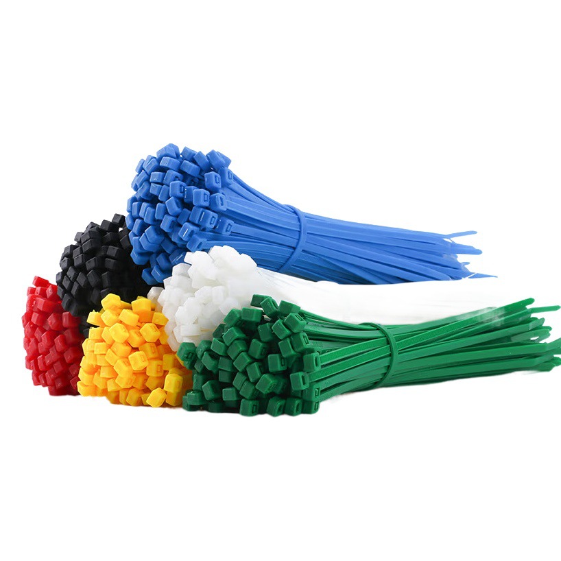 Fabricante spot color nylon bridas correas 3*100*150 tipo autobloqueo plástico rojo correas al por mayor