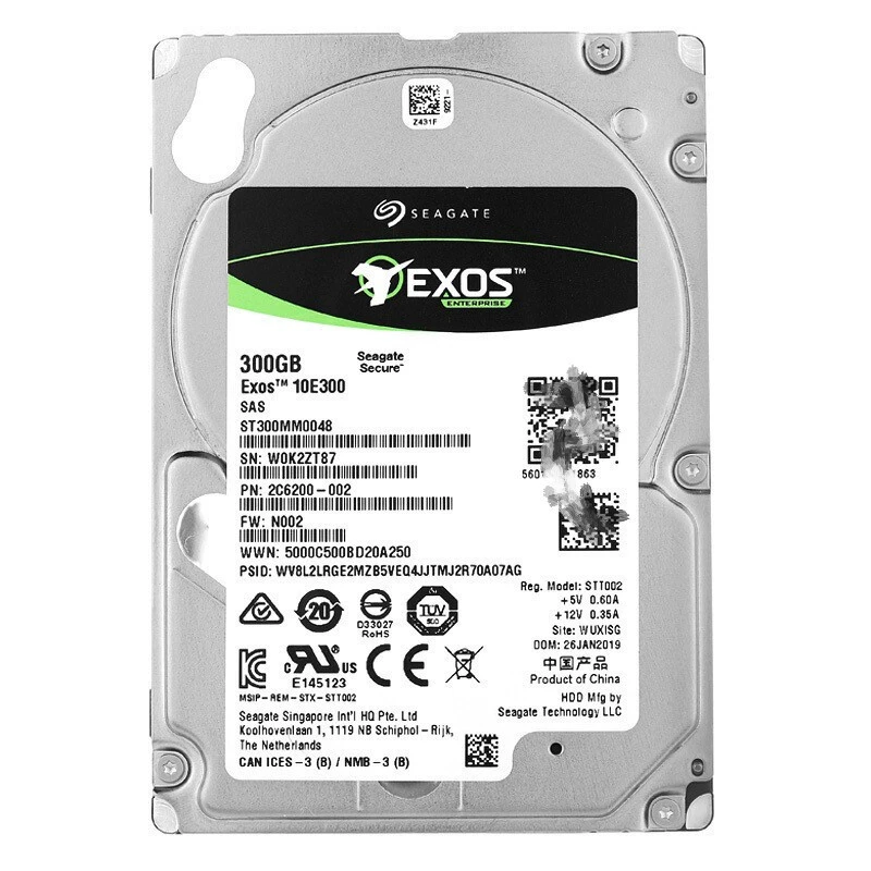 300GB 128MB 10000rpm SAS интерфейс Enterprise-глав HDD (ST300MM0048)