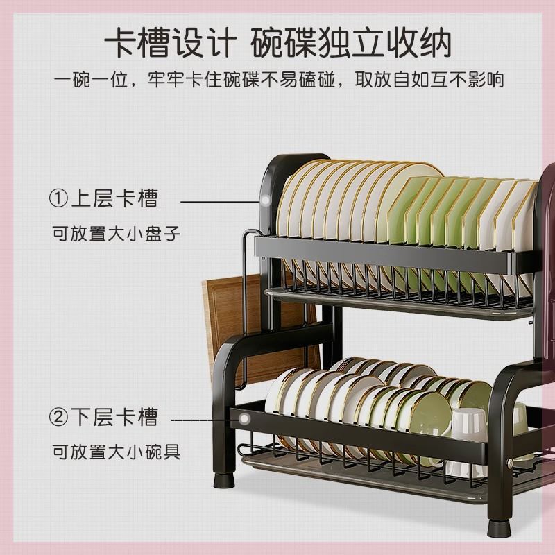 Rejilla para platos de cocina Rejilla para drenaje Rejilla para armarios Encimeras para el hogar Platos y platos multifuncionales Rejilla para almacenamiento de platos