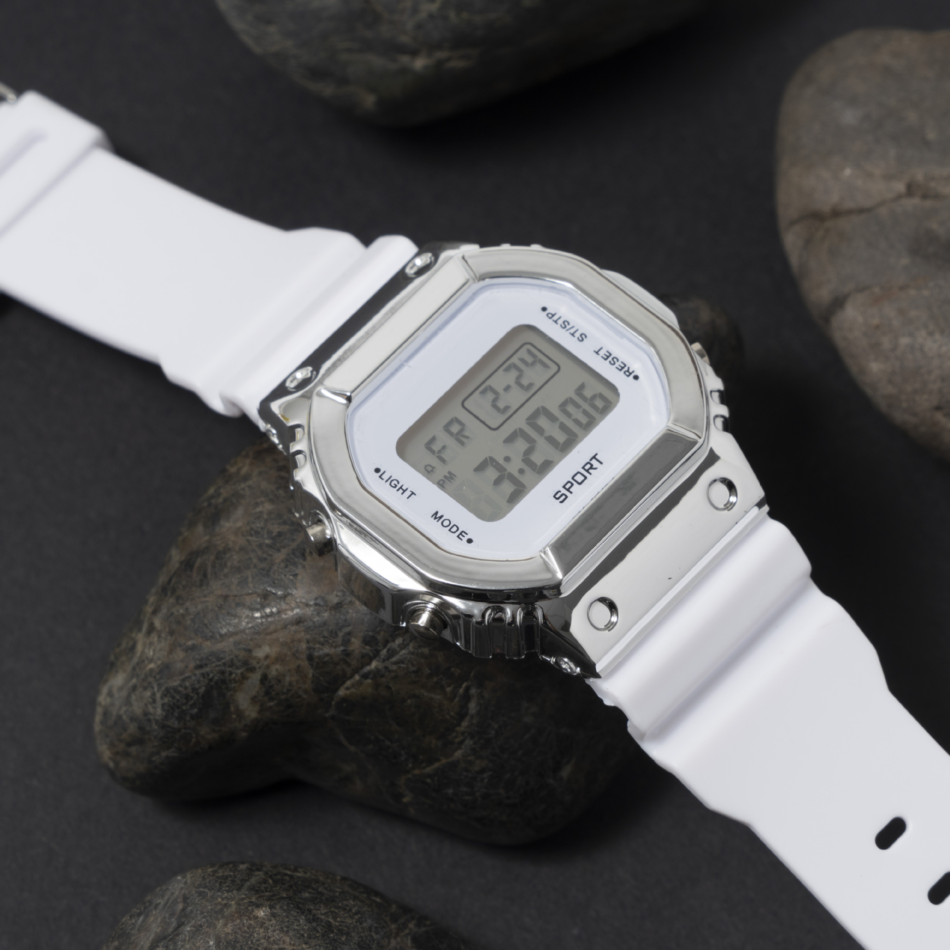 Multifunctional Led Childrens Watch Dual Display Unicorn Style_voghion.com