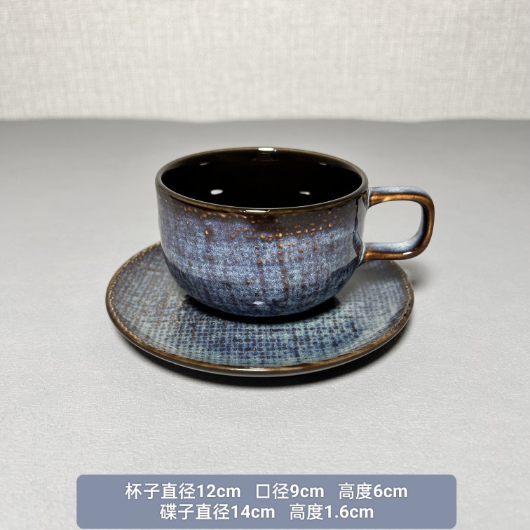 LZ Denim azul patrón de lino plato plano tazón de fideos tazón de sopa tazón de arroz taza de café taza platillo en forma de huevo plato de pescado placa rectangular