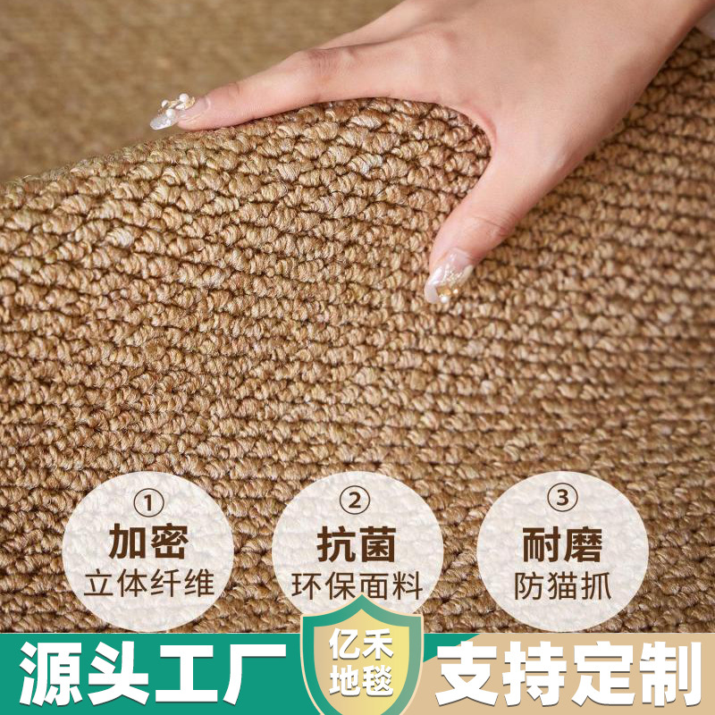 Solid color carpet for home use for living room