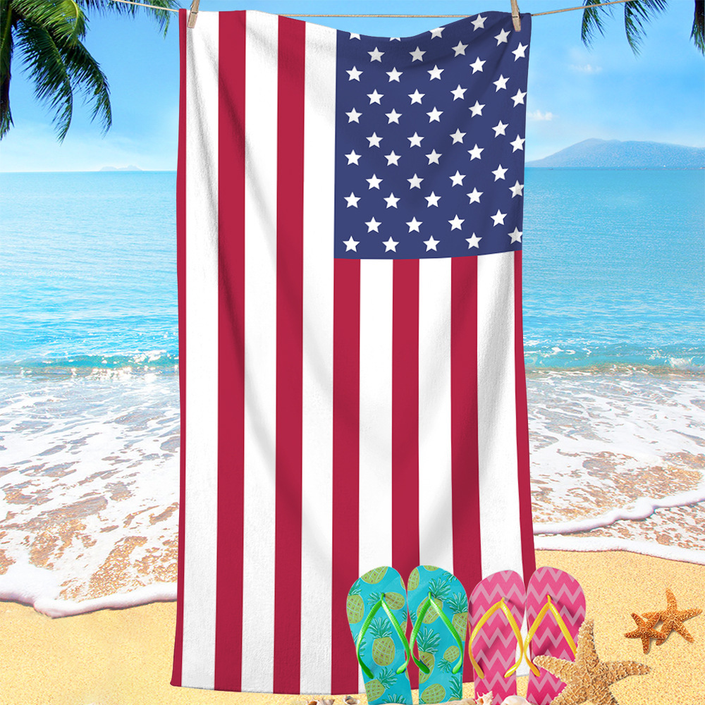 Toalla de playa de microfibra caliente de Amazon Toalla de baño absorbente de mariposa súper grande transfronteriza Towel engrosado