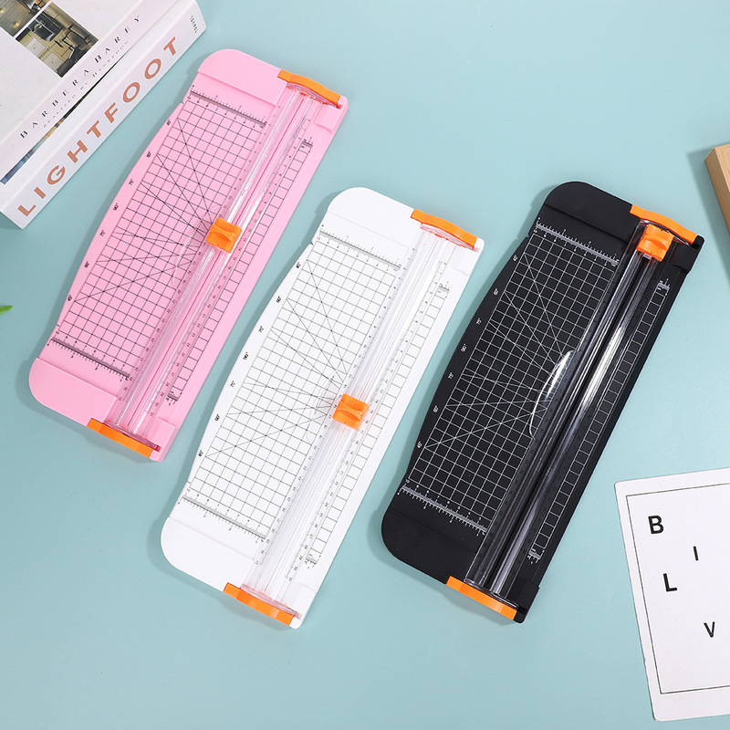 A4 Paper Cutter, Paper Trimmer, Paper Cutting Knife, Office Stationery, Student Tool, Small Plastic Paper Cutter A4 Paper Cutter, Paper Trimmer, Paper Cutting Knife, Office Stationery, Student Tool, Small Plastic Paper Cutter