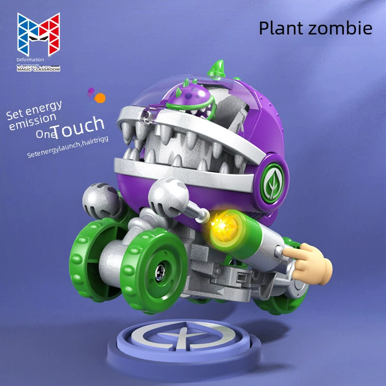 Plants vs. Zombies, комбинированный трансформер, робот, игрушка, танк, боевой аппарат, полный комплект, три в одном