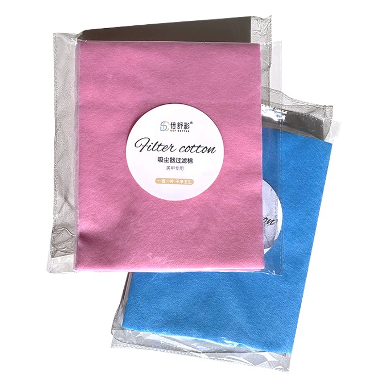 Herramientas de uñas Aspirador especial Filtro de papel de filtro de algodón Desmantelador de uñas Tela de filtro Aspirador de uñas Papel de filtro