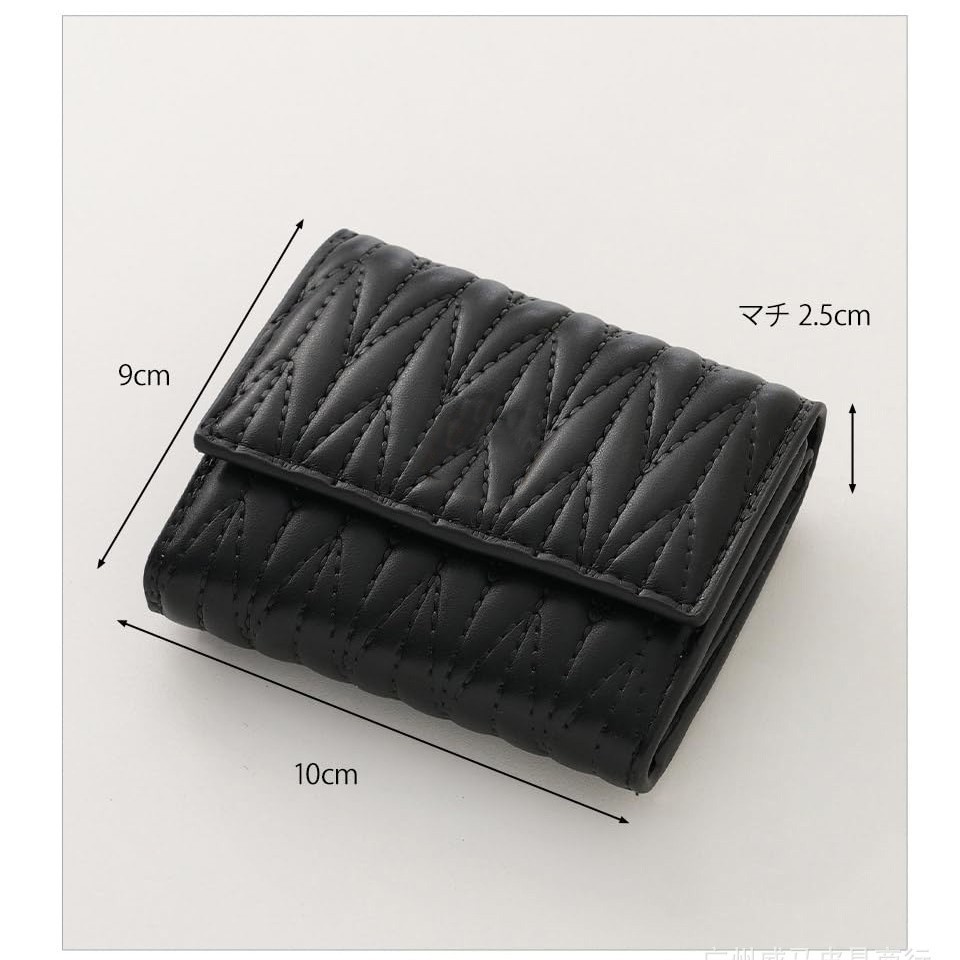 楽天本革レディースショートスリーパー三つ折财布オシャレマルチカード位RFID防犯帯小銭位财布