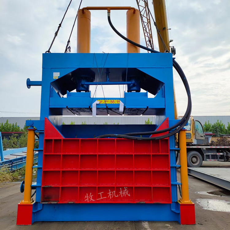 立式废纸塑料瓶液压打包机金属液压打包机厂家小型打包机价格