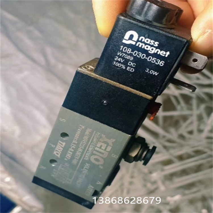 德国NASS线圈108-030-0536电磁阀MSV5222S-08-DGTY-V005