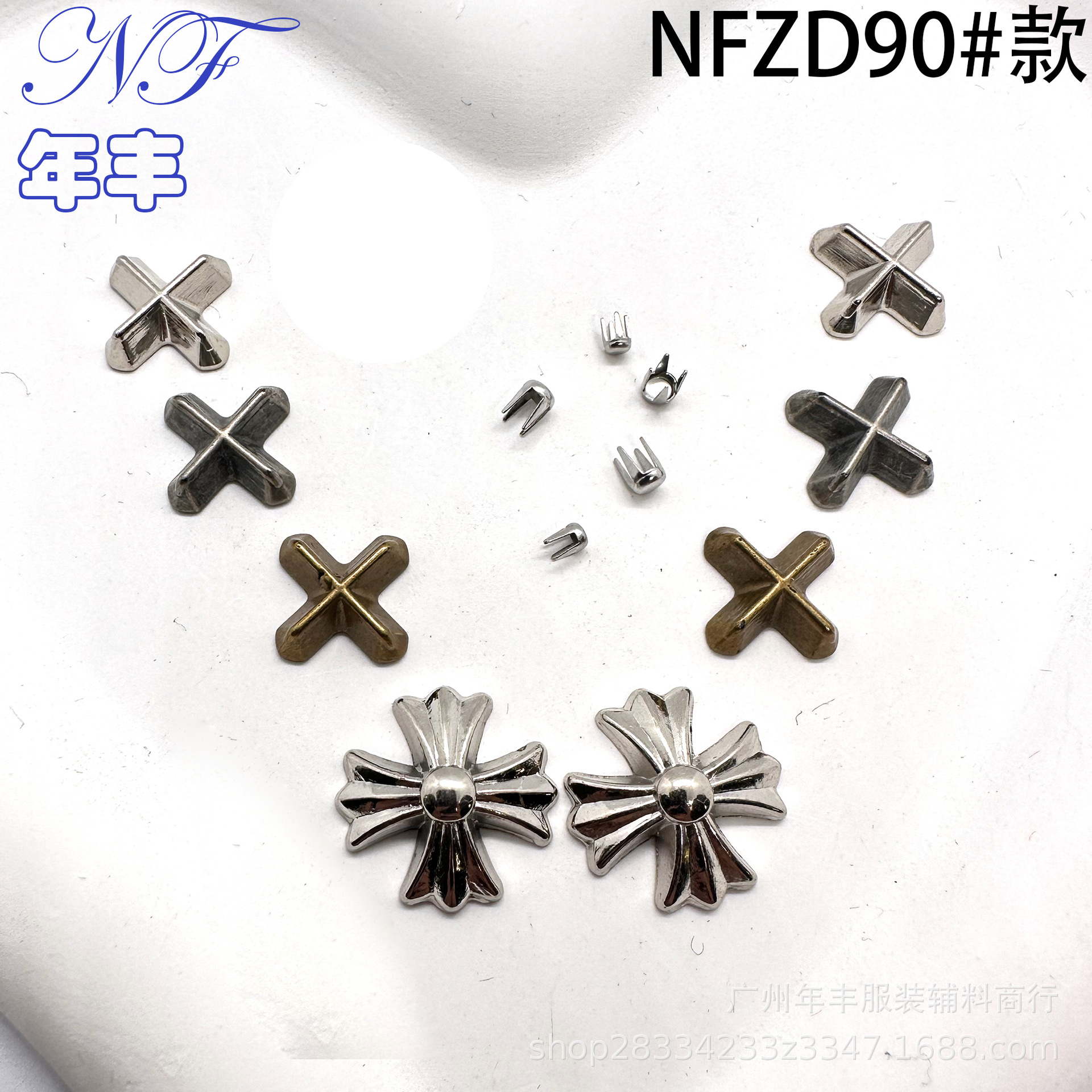 Asl zavod notekis xoch tartibsiz shaklli noyob plastik mixli ABS elektrokaplama perchin tugmalar