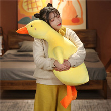 黄色鸭子公仔毛绒玩具趴趴枕鸭子玩偶女生睡觉安抚布娃娃活动礼品