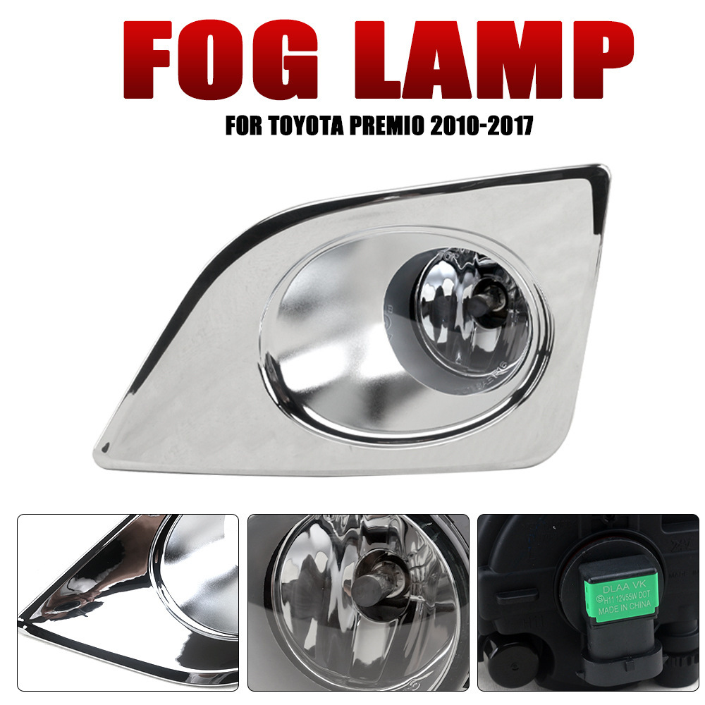 Aplicable a TOYOTA 10 - 17 años PREMIO conjunto de lámpara de niebla delantera halógeno lámpara de marcha diurna lámpara de barra delantera lámpara antinebla image 4