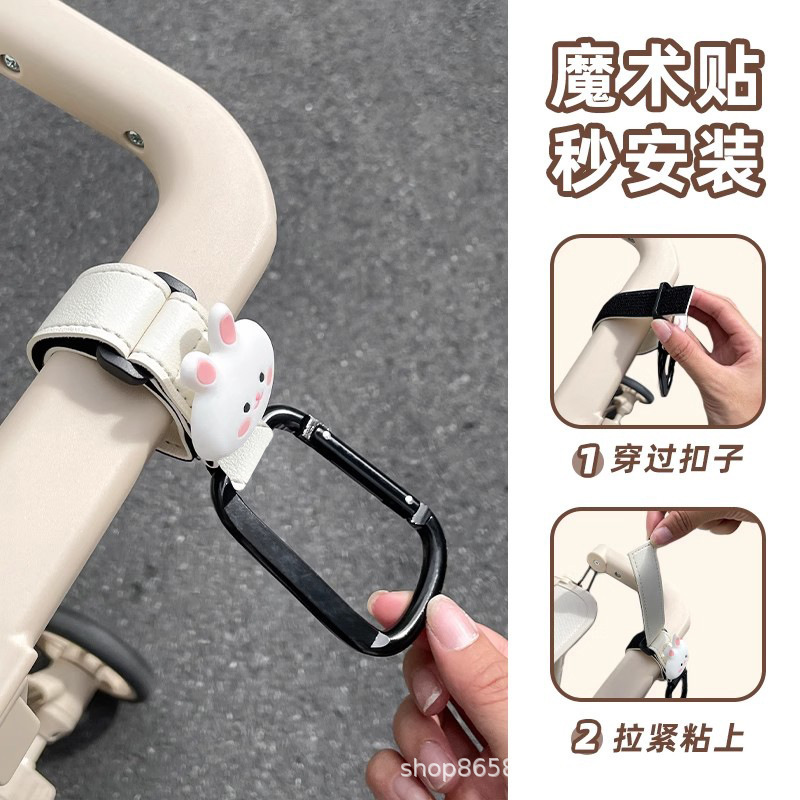 国境を越えた売れ筋ベビーカーフック、レザーベビーカーフック、ベビーカー一般アクセサリー、大型アルミニウム合金バッグフック|undefined