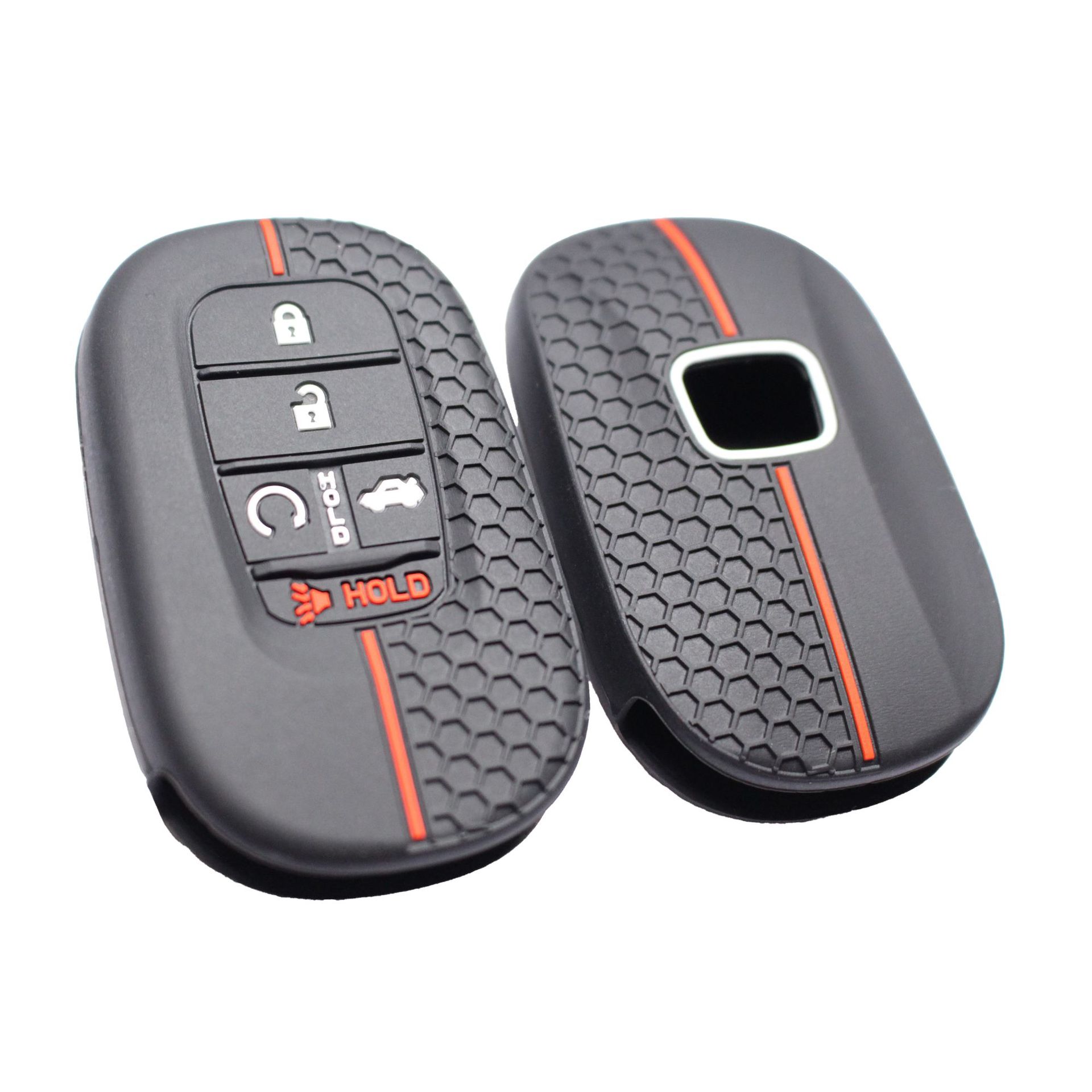 Suitable for Honda Civic crv Accord Jed remote control key set 11 generation Honda 5 key silicone key case