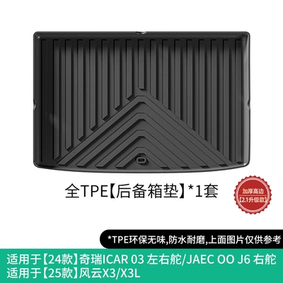 Mats, Trunk Mats, Modelə uyğun ayaqaltı - 24-models-of-icar03-left-and-right-rudderjaecoo-j6-thailand-26-models-of-j6t-right-rudder25-models-of-x3x3l-trunk-mat