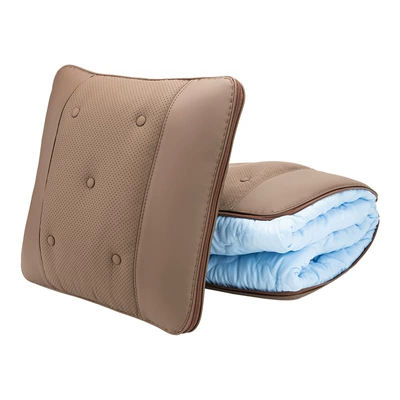 Waist support — car pillow quilt dual-use two-in-one