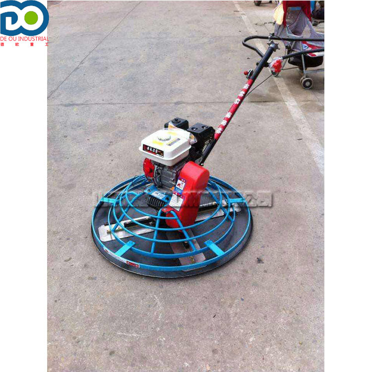 混凝土路面汽油抹光机 水泥路面抹平机 手扶式小型电动磨光机