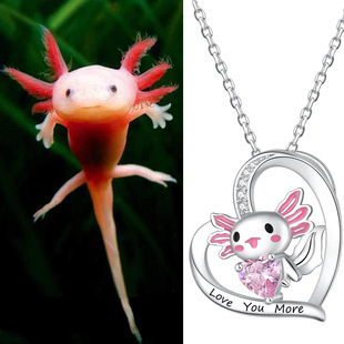 Cartoon Cute Baby Fish Creative New Personality All-match Fashion Exquisite Pendant Necklace Memorial Birthday Gift