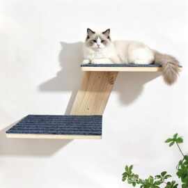 猫爬墙猫抓板贴墙壁式攀爬贴墙立式猫爬柱猫咪家用跳台猫抓柱宠物