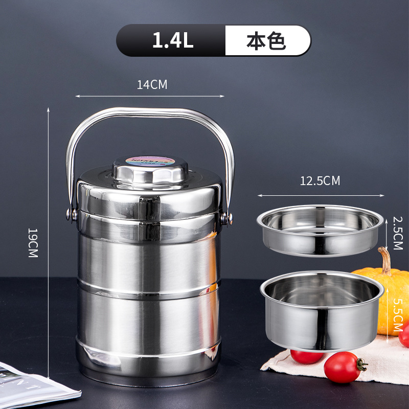 Vacuum thermos stainless steel, lunch box, capacious gift box, Birthday gift, wholesale