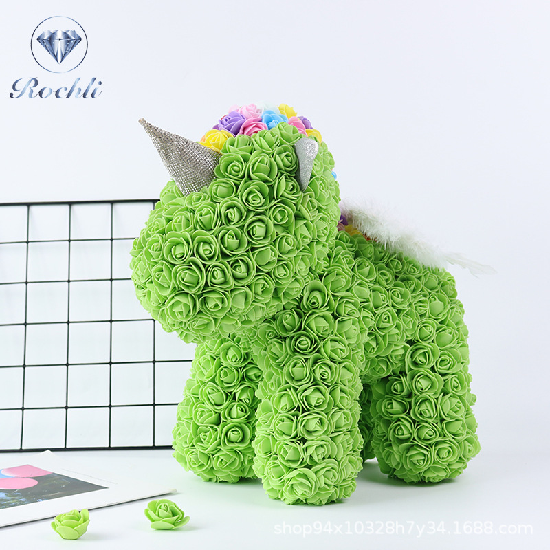 Corona, velo de cabeza, unicornio, flor inmortal, chica, amante, cumpleaños de Navidad, esposa.