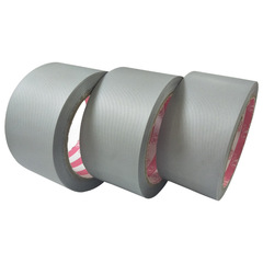 Silver gray knife-free tape PVC cloth pattern wear-resistant no adhesive residue easy to tear pvc single-sided tape manufacturer wholesale