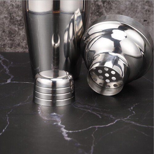 Stainless steel mixing cup mixer 350ml cocktail cup milk tea cup shaker cup bar shaker