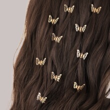 V 37175 Metal Butterfly Hair Clip �������� ����ѷŷ���羳��