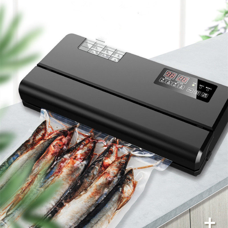 青叶P400真空机平面袋纹路食品保鲜机商用封口机真空保鲜机