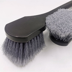 工廠批髮長柄輪轂刷 輪胎刷 加長塑料柄 清洗鋼圈專用強力去污刷