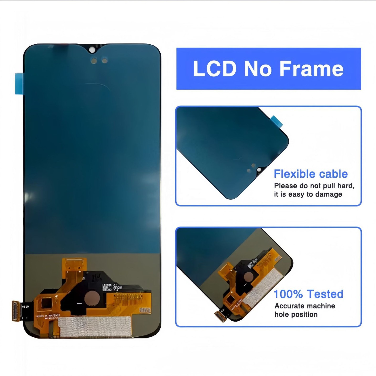 Aplicable a uno más 6T conjunto de pantalla de teléfono móvil uno más 6T conjunto de pantalla de pantalla LCD