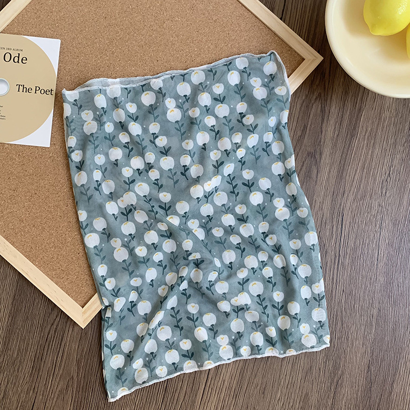 Máscara de protección solar, protección para el cuello, estilo fino de verano, nueva máscara de impresión de todo fósforo, bicicleta al aire libre, conducción, máscara de oreja colgante