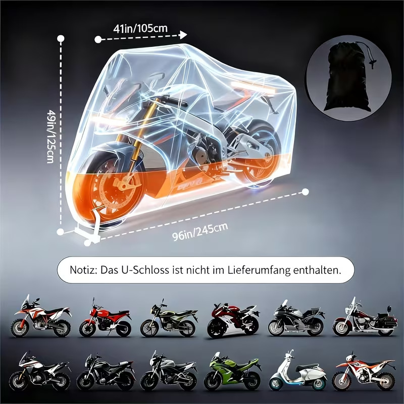 Cross-Border Shipping of Rain-Proof and Sun-Proof Electric Vehicle Covers, Rain-Proof and Sun-Proof Covers for Electric Vehicles, Dust-Proof Covers, Suitable for All Seasons