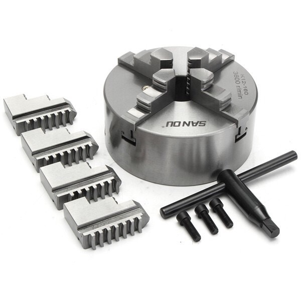 Three-gull four-jaw chuck K12 80 100 125 130 160 200 250 320 four-jaw self-centering chuck Three-gull four-jaw chuck K12 80 100 125 130 160 200 250 320 four-jaw self-centering chuck