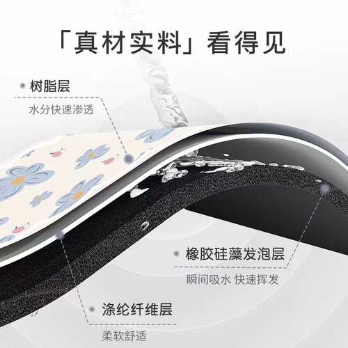 Bathroom Diatomaceous Earth Water Absorbent Mat Home Use Non-Slip Pad Bathroom Entrance Foot Mat Welcome Mat Wholesale
