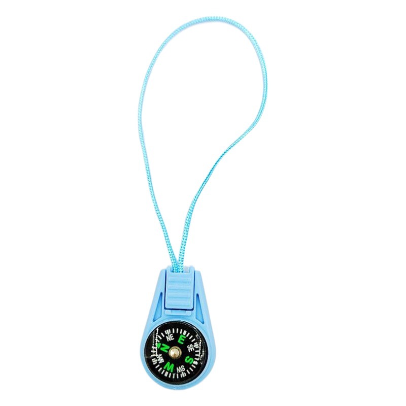 Portable lanyard compass plastic 9 colors optional multifunctional outdoor logo fashion lanyard compass compass