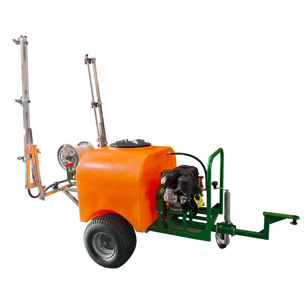 Специализированное оборудование для распыления пестицидов на гольф-полях, механический опрыскиватель с тяговым приводом, многодисковый распылитель для газонов.