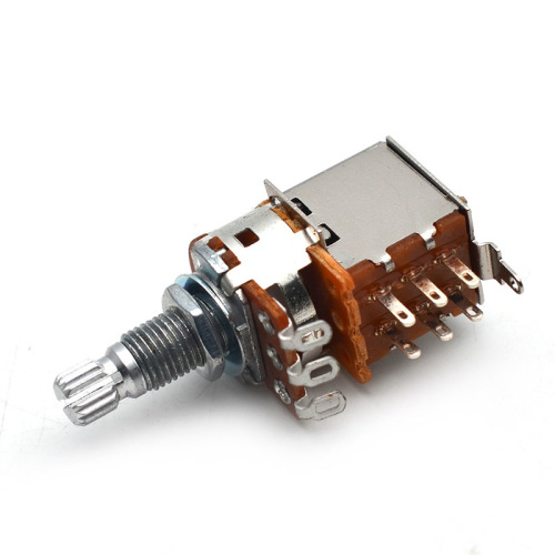 Electric guitar bass lift switch 18MM tone volume lift switch lift single switch electronic potentiometer