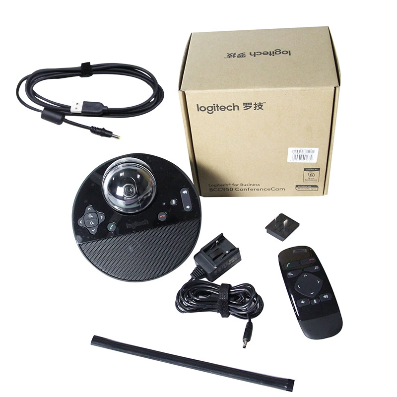 LOGITECH Logitech BCC950 HD интернет-конференционная камера C950 якорь пульт управления вращением чат видео
