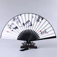 П Genuine Hanfu для мужчин и женщин, классический круглый веер, китайский стиль, подарок на день рождения