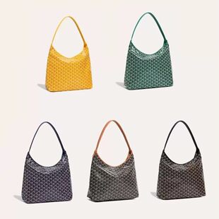 Foreign trade new HOBO Geya commute dog tooth bag 2024 tide shoulder bag zipper zipper shopping bag wandering underarms bag