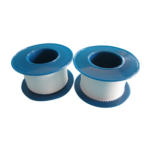 Medical Blue Core Silk Easy Tear Tape, Low Sensitive Convenient Medical Tape for Injection Fixation