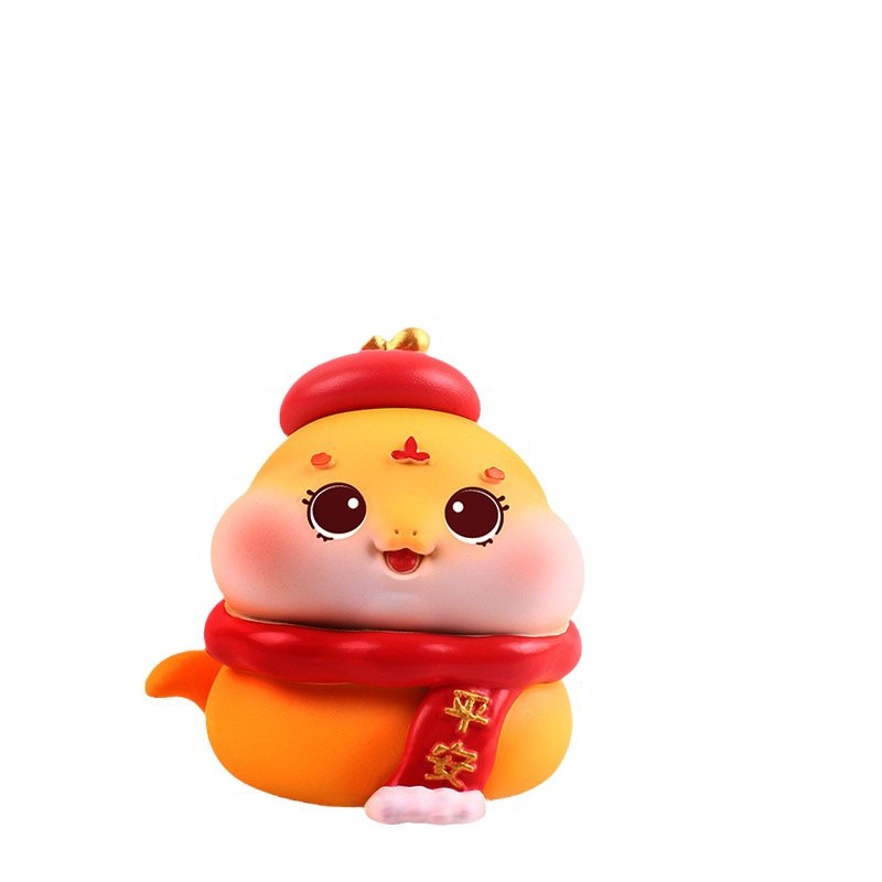 Q 귀여운 축복 작은 뱀 블라인드 박스 홈 국가적 추세 스타일 장식품 좋은 의미 축제 뱀 년 장식 도매