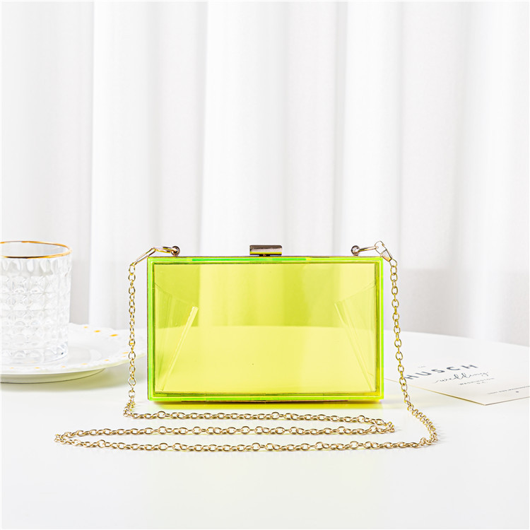 Transparent Acrylic Handbag Image 9
