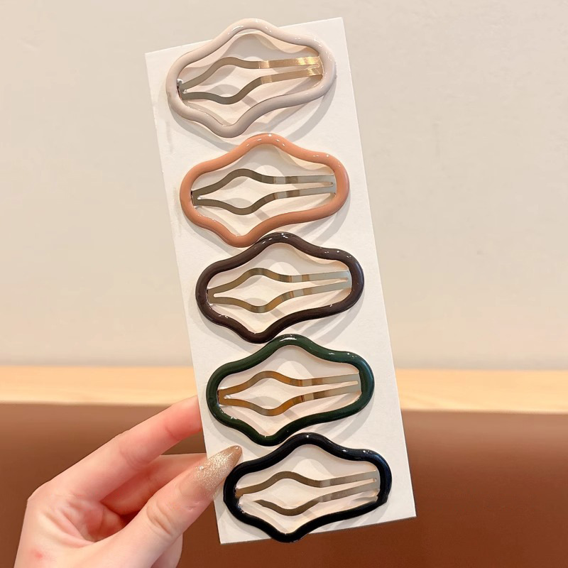 Nuevo color para niños nubes hueco cabello mar destrozado artefacto de cabello de la niña detrás de la cabeza dibujos animados clip BB joyería para el cabello