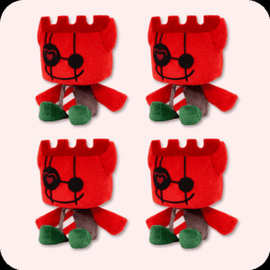 跨境新款jx1dx1 plush 被遗忘的游戏周边毛绒玩偶公仔